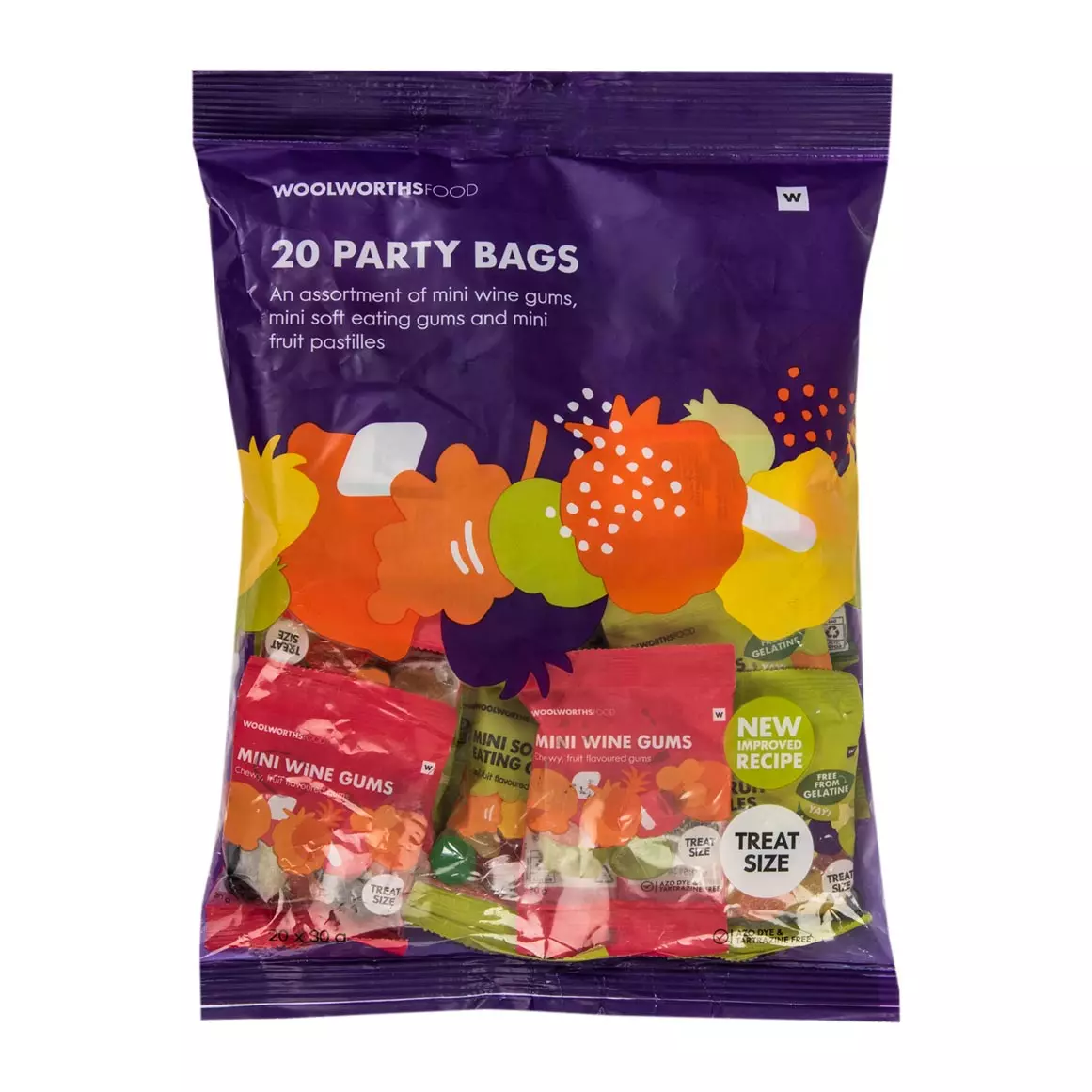 Sweet Assortment Party Bags 20x30g