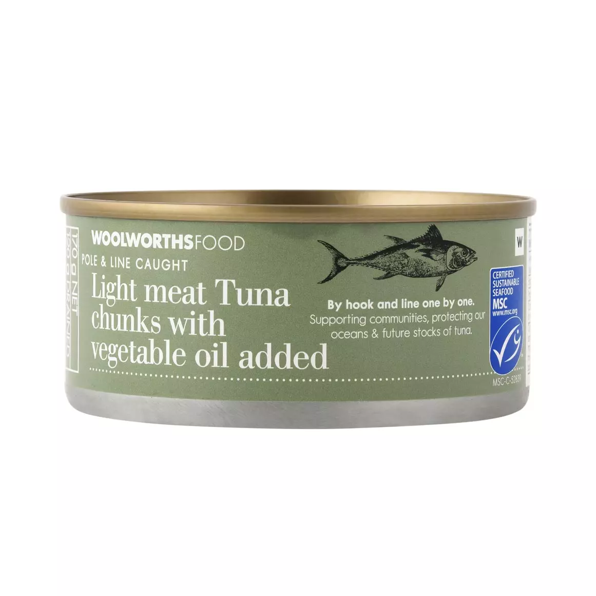 Light Meat Tuna Chunks with Vegetable Oil 170g Light Meat Tuna Chunks with Vegetable Oil 170g