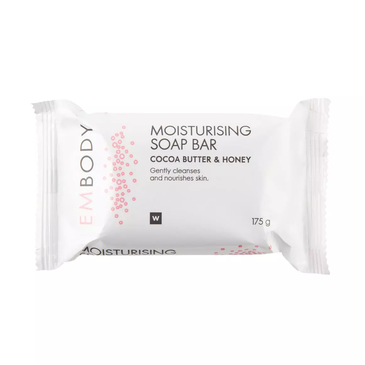 Embody Cocoa Butter and Honey Moisturising Soap Bar 175g Embody Cocoa Butter and Honey Moisturising Soap Bar 175g