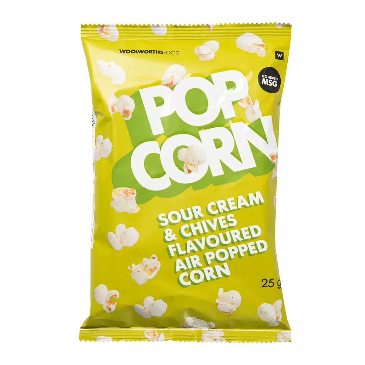 Sour Cream and Chives Flavoured Air Popped Corn 25g