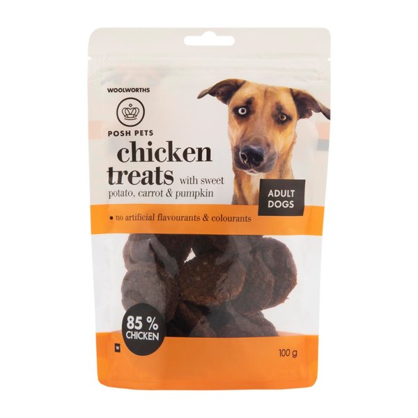 Posh Pets Chicken Dog Treats 100g Posh Pets Chicken Dog Treats 100g