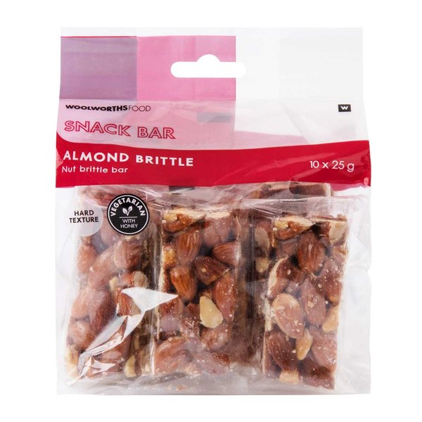 Nutty Almond Multipack Snack Bars 8x25g Nutty Almond Multipack Snack Bars 8x25g