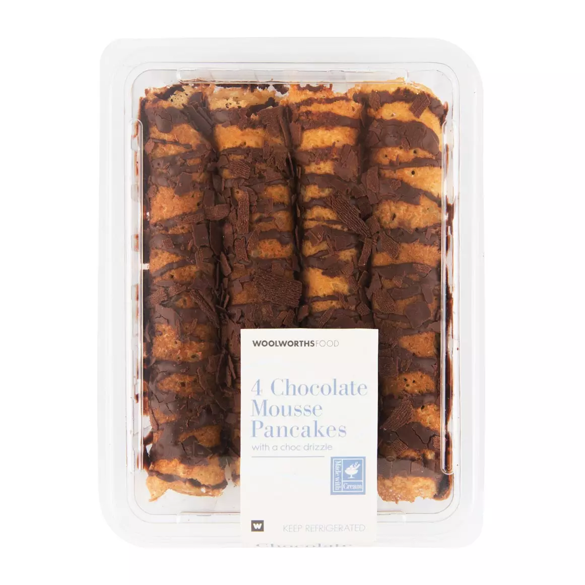 Chocolate Mousse Pancakes 4pk