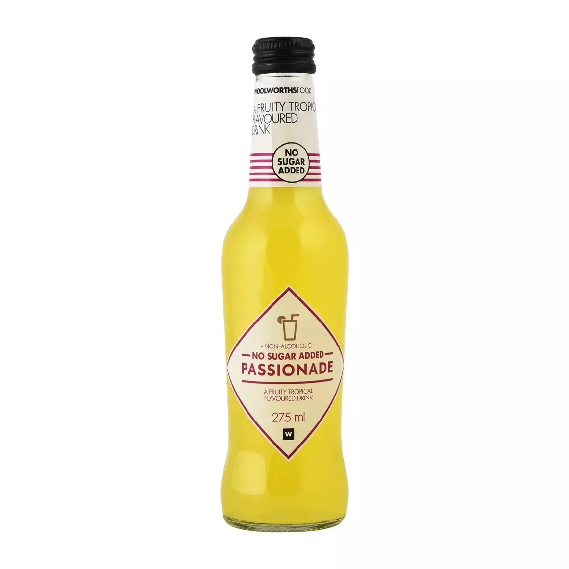 Sparkling Passion Fruit and Lemon Flavoured Drink 275ml Sparkling Passion Fruit and Lemon Flavoured Drink 275ml