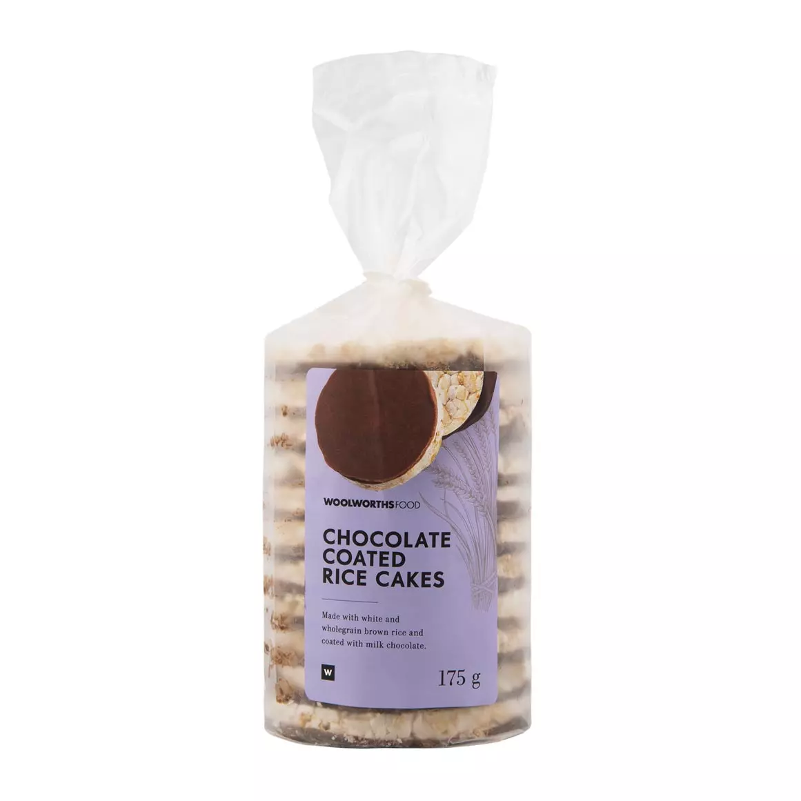 Rice Cakes with Milk Chocolate 175g Rice Cakes with Milk Chocolate 175g