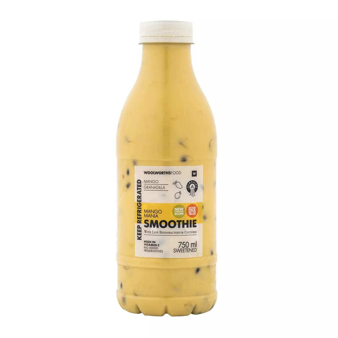 Ayrshire Mango Mania Smoothie 750ml Ayrshire Mango Mania Smoothie 750ml