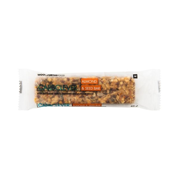 Carb Clever Almond and Seed Bar 45g Carb Clever Almond and Seed Bar 45g