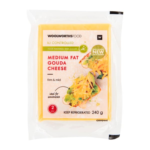Medium Fat Gouda Cheese 240g