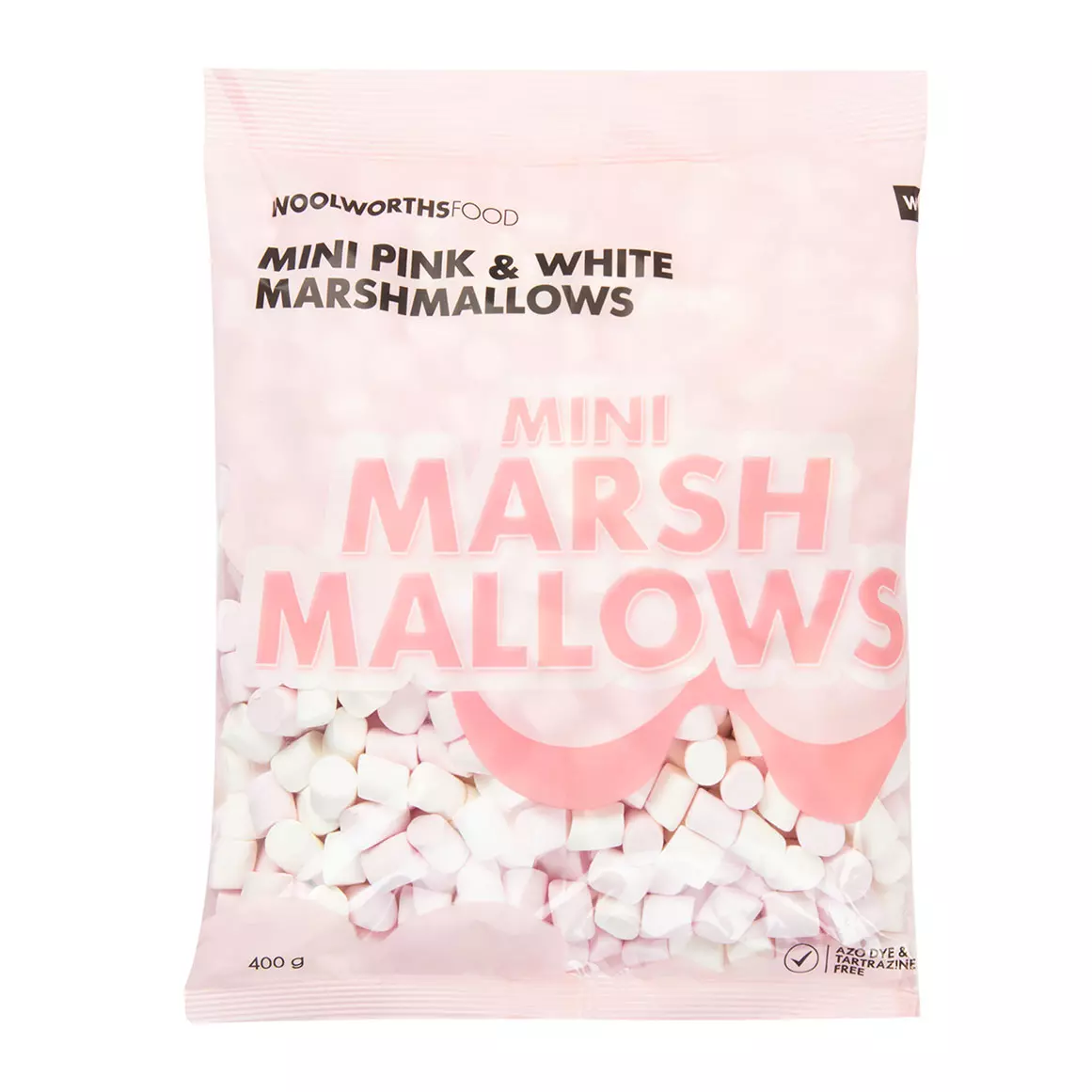 Bulk Mini Pink and White Marshmallows 400g Bulk Mini Pink and White Marshmallows 400g