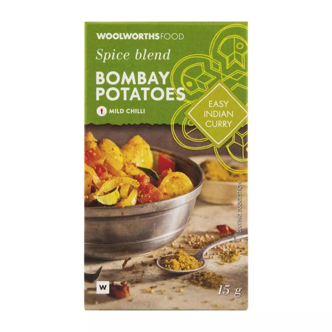 Bombay Potatoes Indian Curry Spice Blend 15g Bombay Potatoes Indian Curry Spice Blend 15g