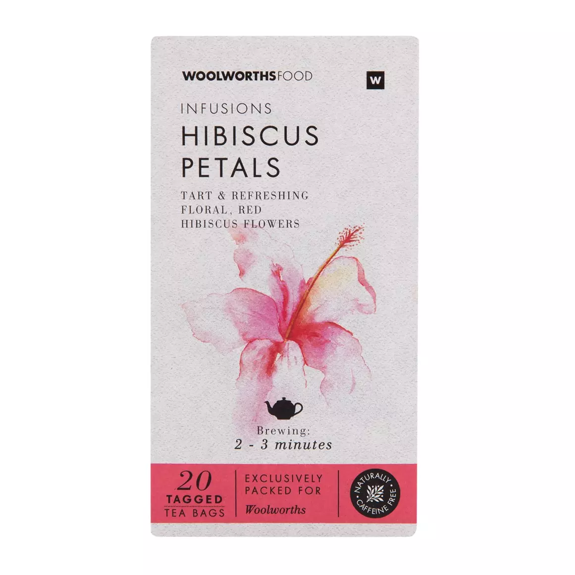 Hibiscus Petals Infusions Tea Bags 20pk