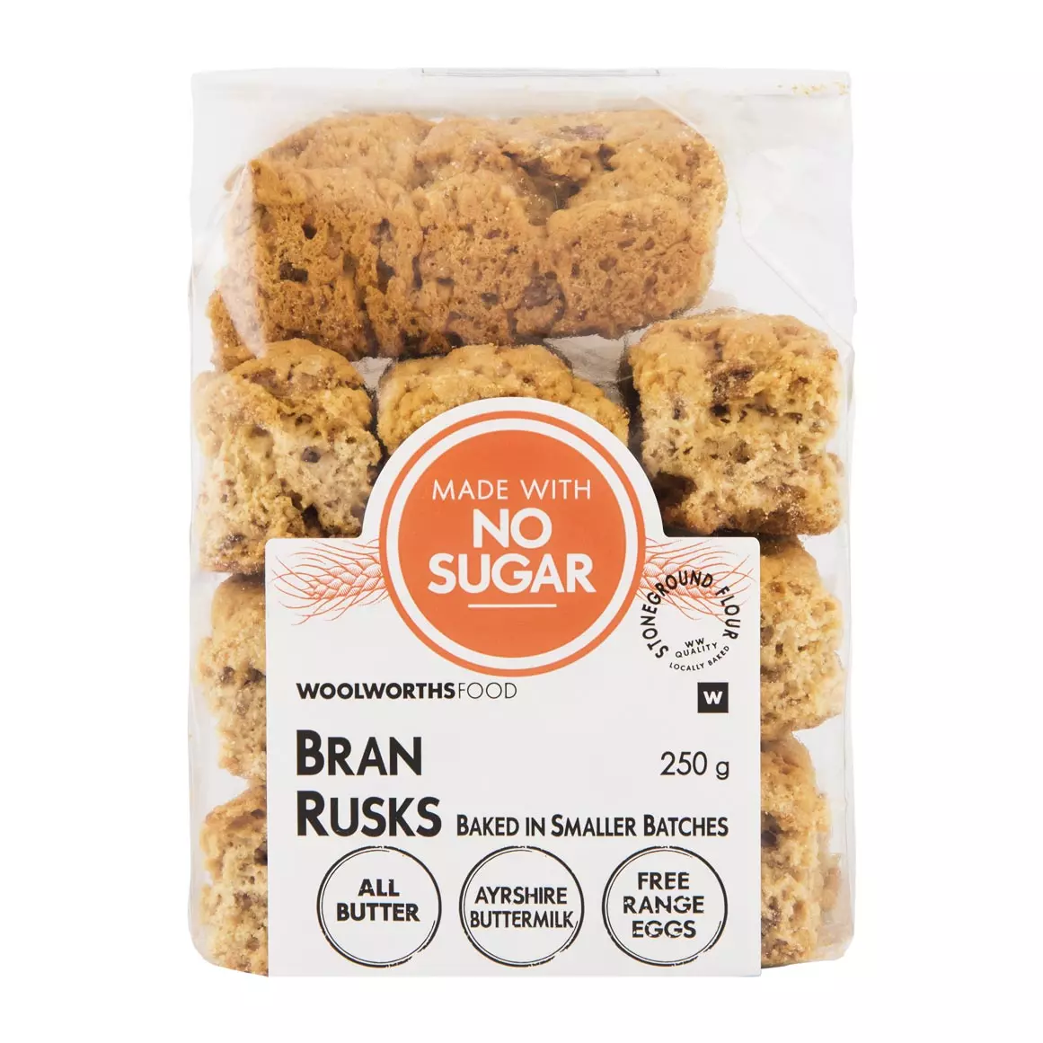 Buttermilk Bran Rusks 250g