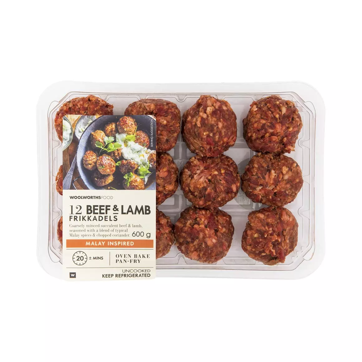 Beef & Lamb Frikkadels 600g Beef & Lamb Frikkadels 600g