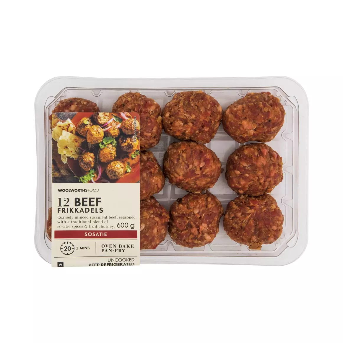 Sosatie Beef Frikkadels 600g Sosatie Beef Frikkadels 600g