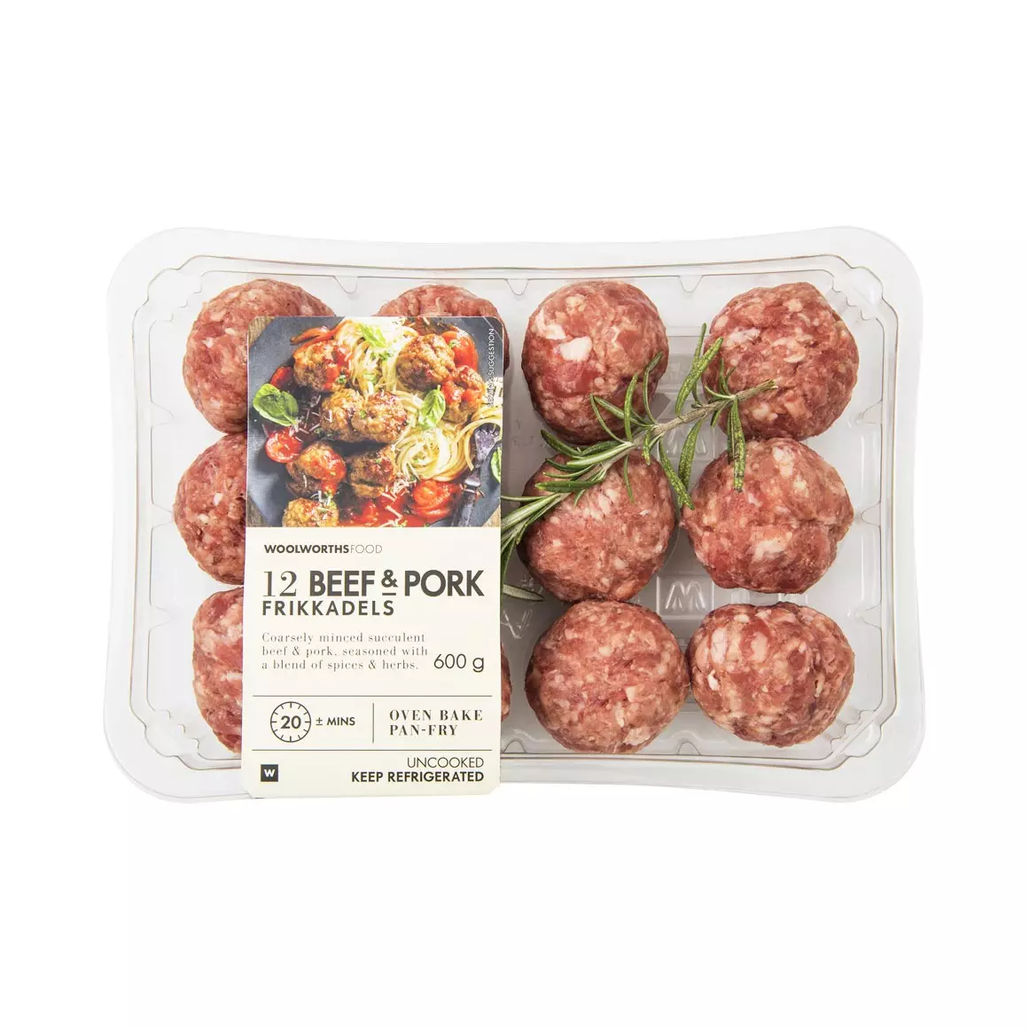 Beef & Pork Frikkadels 600g