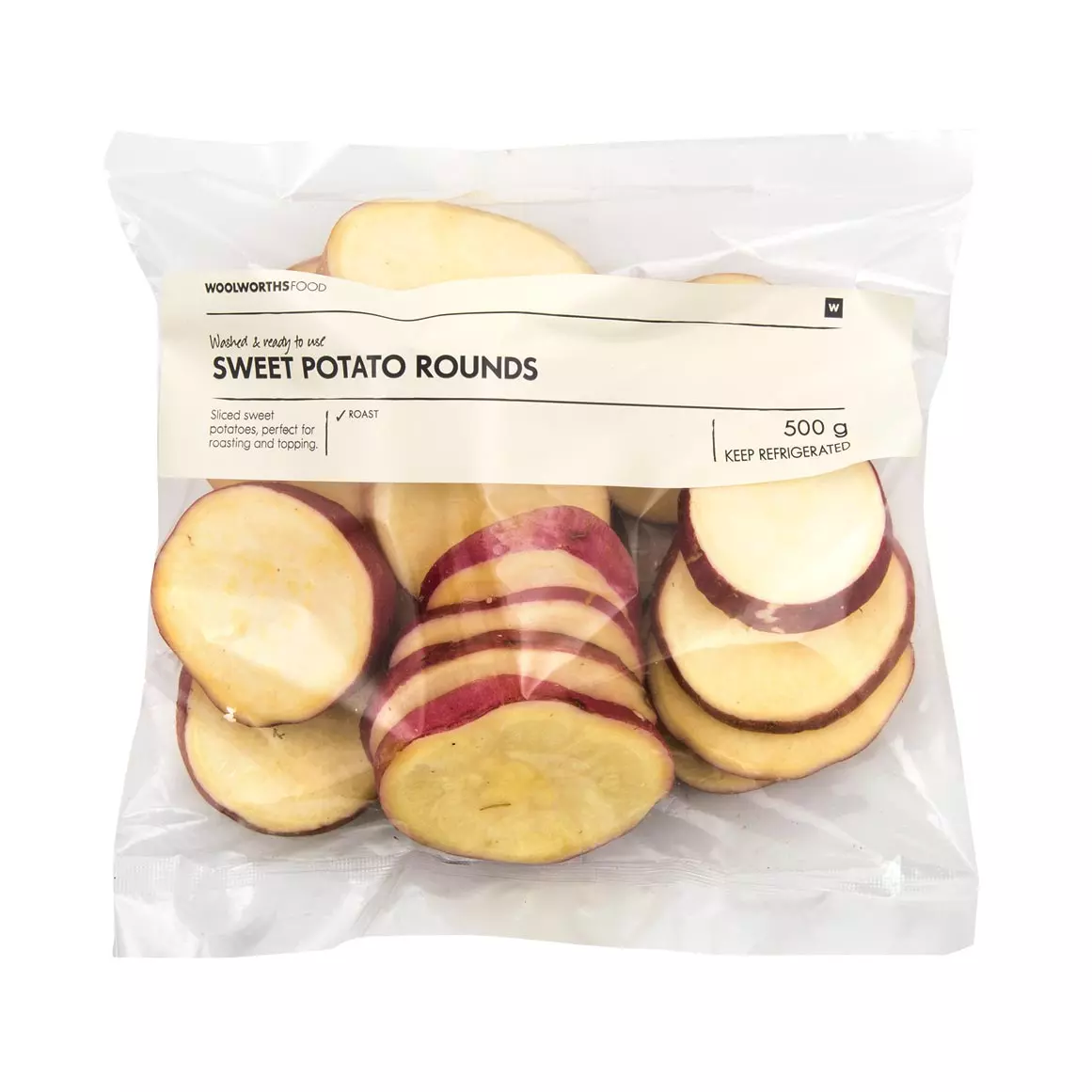 Sweet Potato Rounds 500g Sweet Potato Rounds 500g