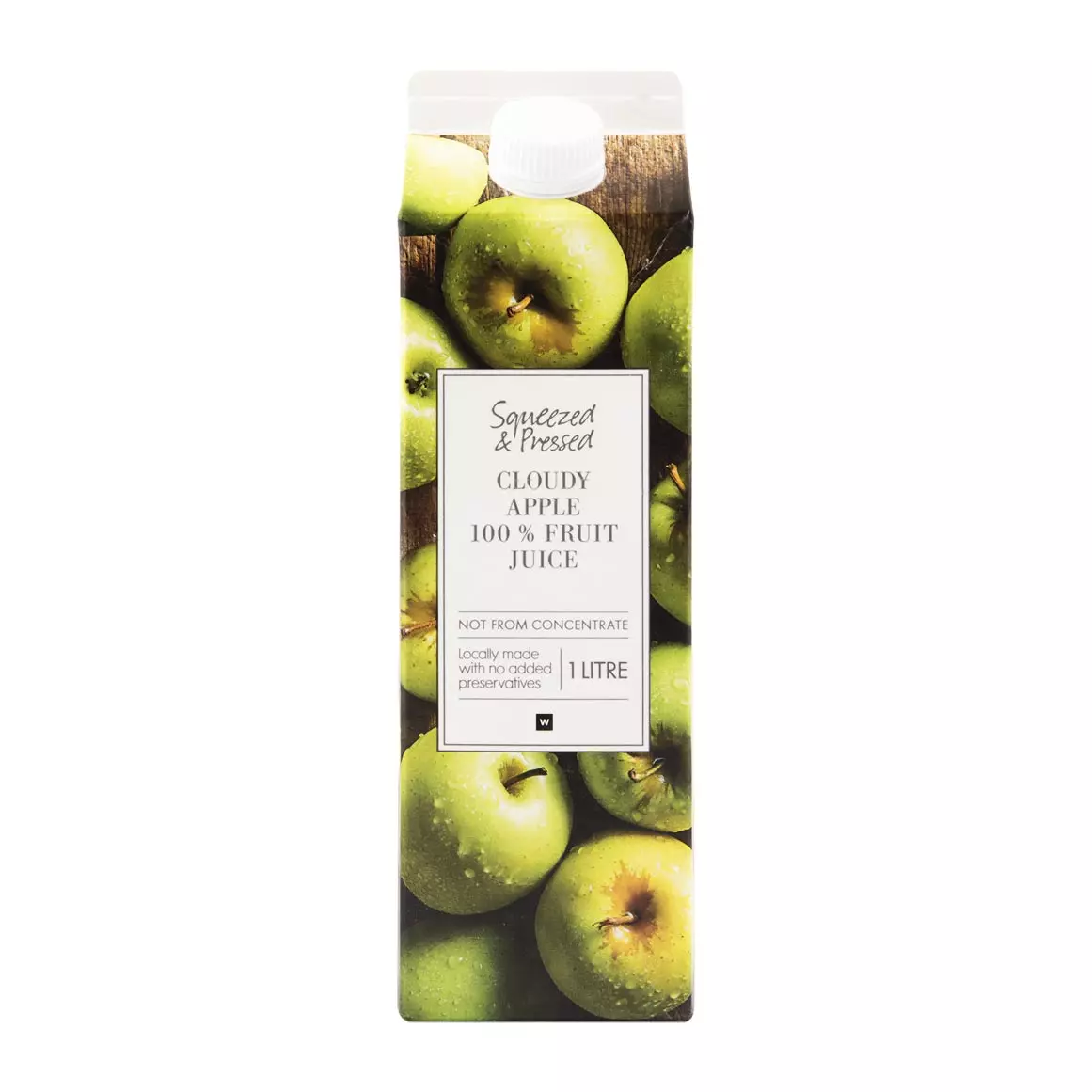 Cloudy Apple 100% Fruit Juice 1L