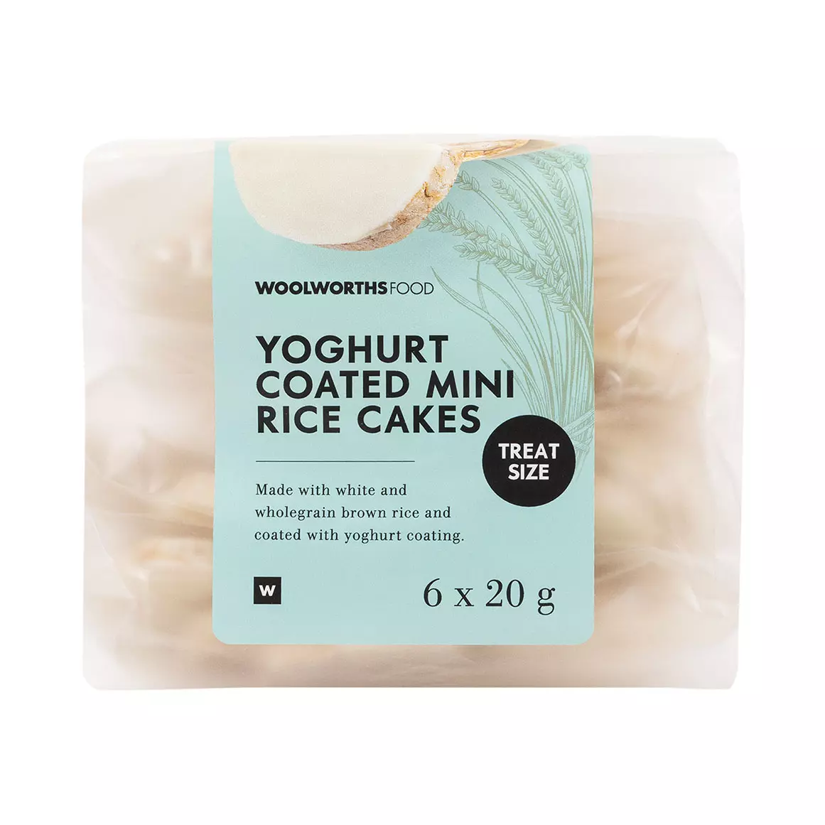 Mini Rice Cakes with Yoghurt Coating 6x20g