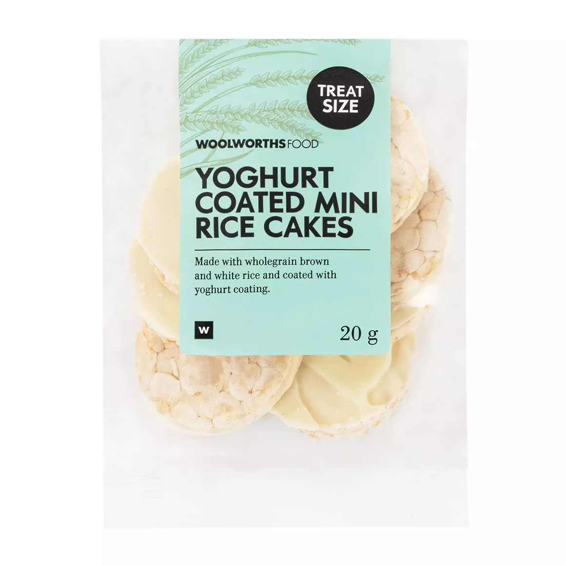 Yoghurt Coated Mini Rice Cakes 20g Yoghurt Coated Mini Rice Cakes 20g