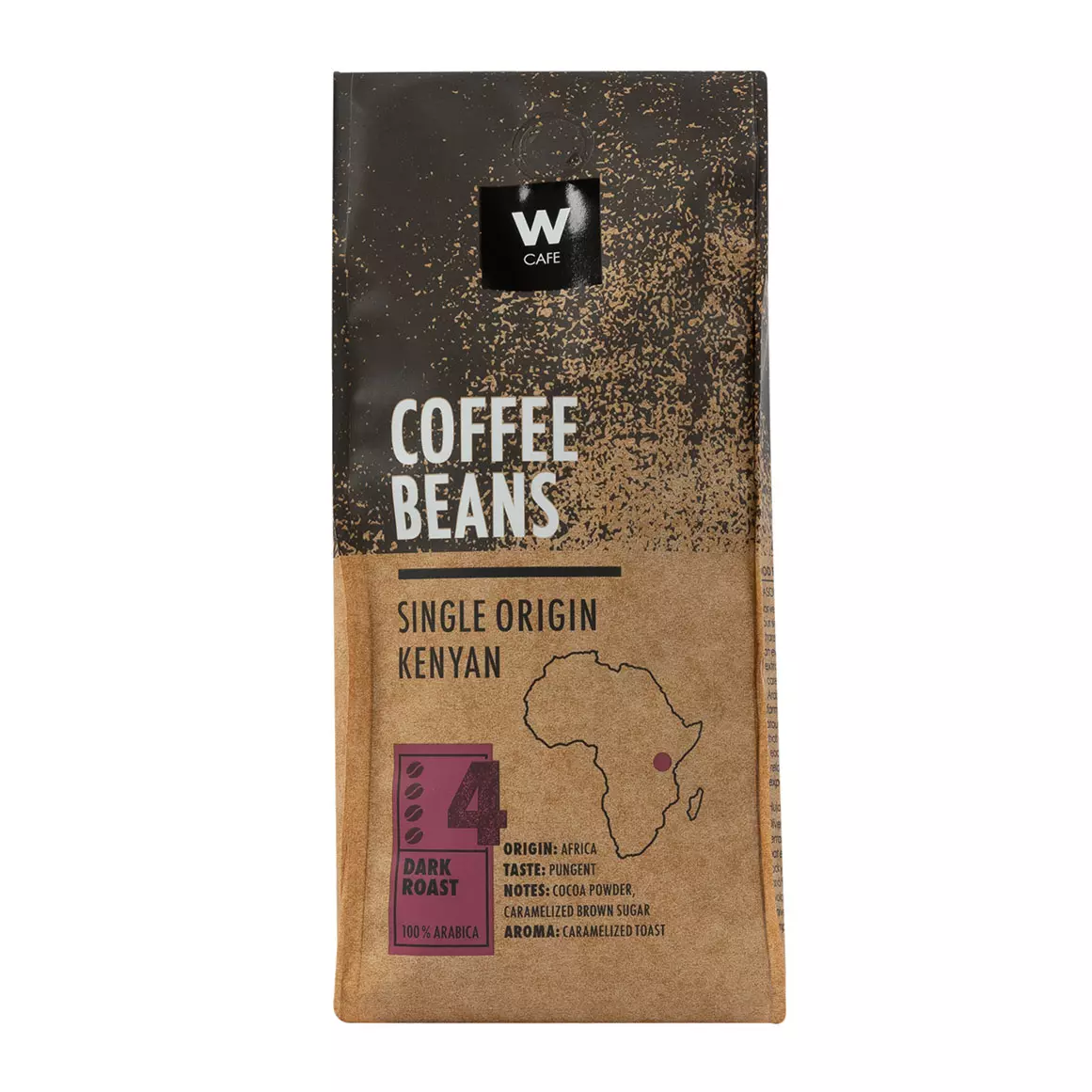 WCafe Single Origin Kenyan Coffee Beans 500g WCafe Single Origin Kenyan Coffee Beans 500g