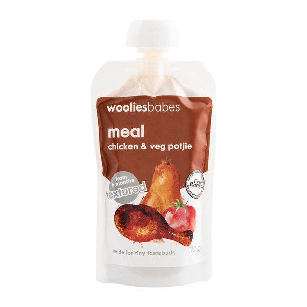 Wooliesbabes Textured Meal Cheesy Pasta and Veg 120g Wooliesbabes Textured Meal Cheesy Pasta and Veg 120g