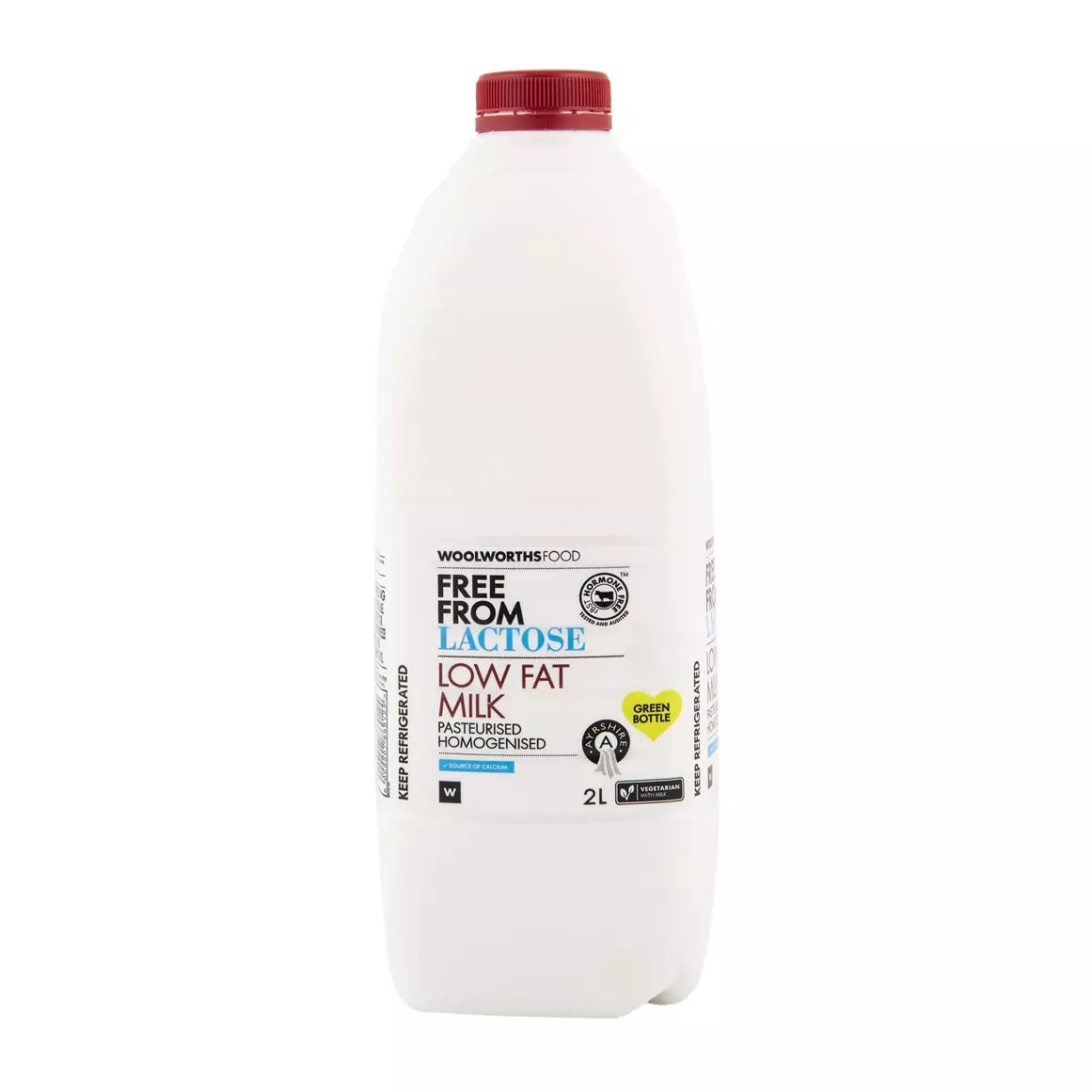 Ayrshire Low Fat Lactose Free Milk 2L Ayrshire Low Fat Lactose Free Milk 2L