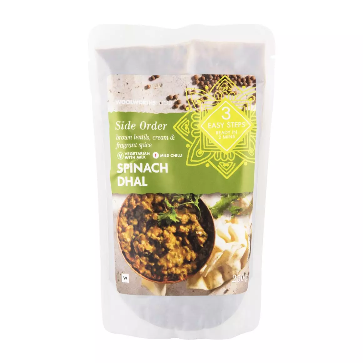 Spinach Dhal Side Order 250g Spinach Dhal Side Order 250g