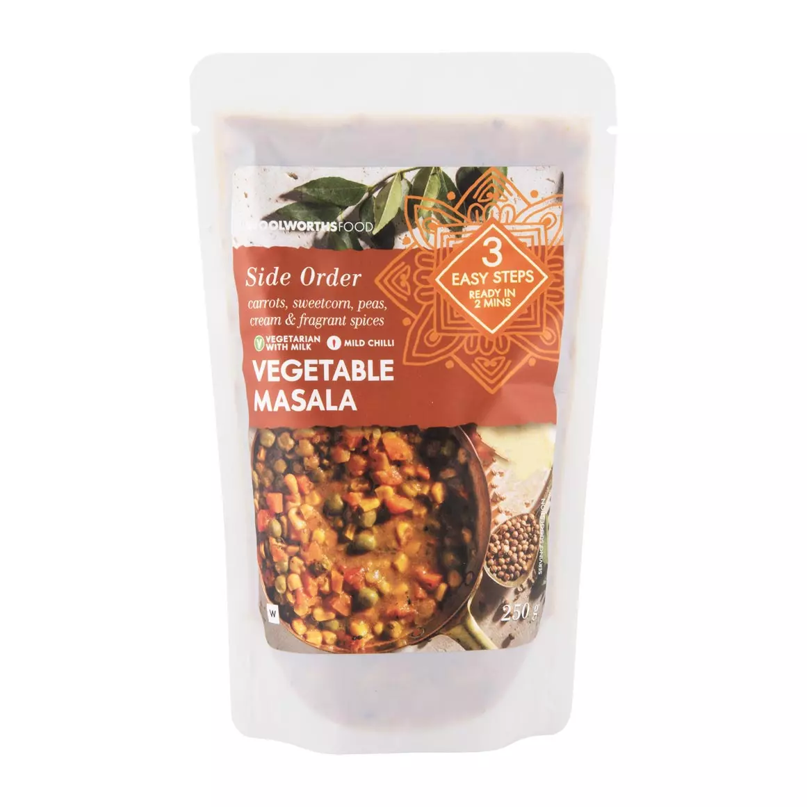 Vegetable Masala Side Order 250g