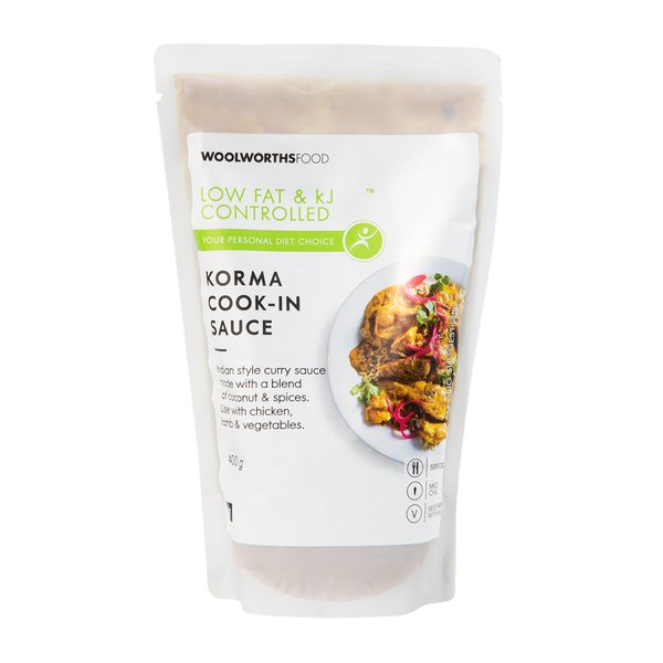 Low Fat Korma Cook-In Sauce 400g