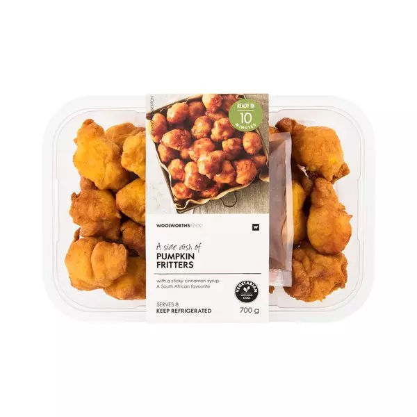 Pumpkin Fritters with Cinnamon Drizzle 700g Pumpkin Fritters with Cinnamon Drizzle 700g
