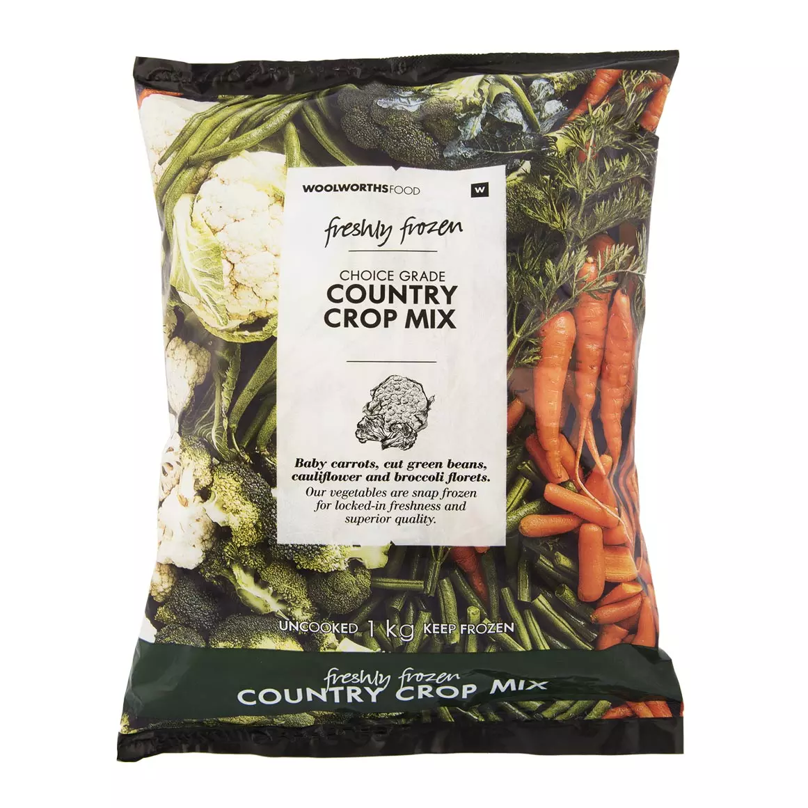 Frozen Country Crop Mix 1kg Frozen Country Crop Mix 1kg