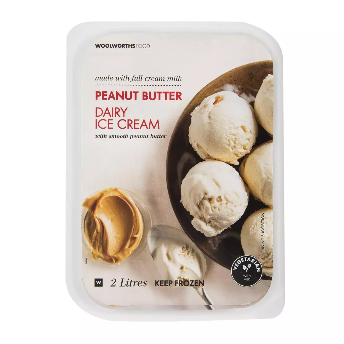 Peanut Butter Dairy Ice Cream 2L Peanut Butter Dairy Ice Cream 2L