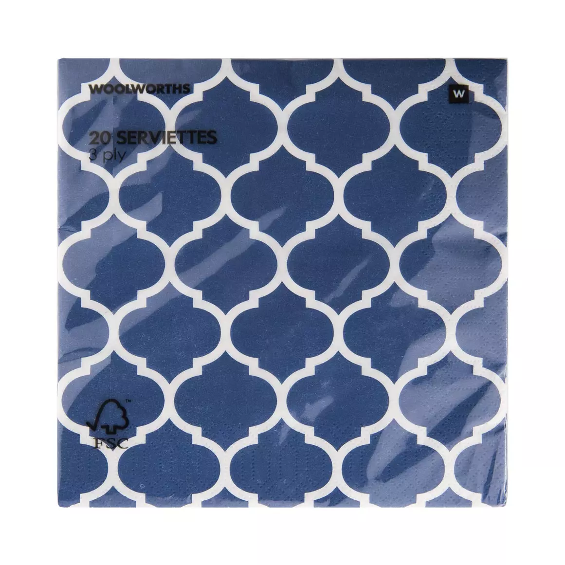 3 Ply Trellis Print Serviettes 20pk 3 Ply Trellis Print Serviettes 20pk