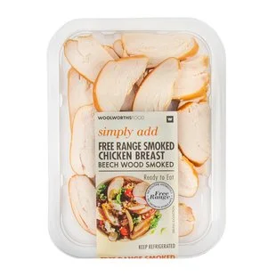 Sliced Free Range Smoked Chicken Breast 140g Sliced Free Range Smoked Chicken Breast 140g