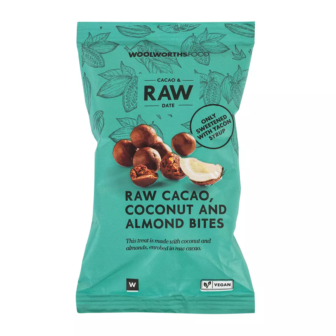 Raw Cacao, Coconut and Almond Bites 50g Raw Cacao, Coconut and Almond Bites 50g