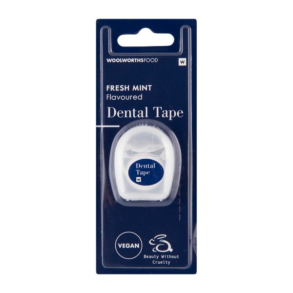 Fresh Mint Flavoured Dental Tape 10m Fresh Mint Flavoured Dental Tape 10m