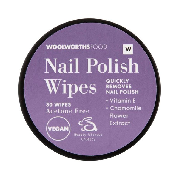 Nail Polish Remover Wipes 30 Pcs Nail Polish Remover Wipes 30 Pcs