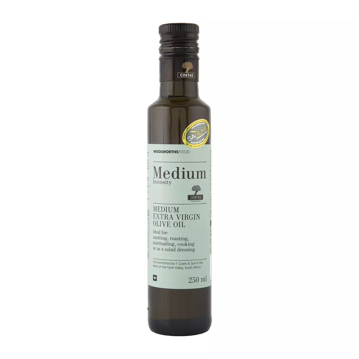 Medium Intensity Extra Virgin Olive Oil 250ml