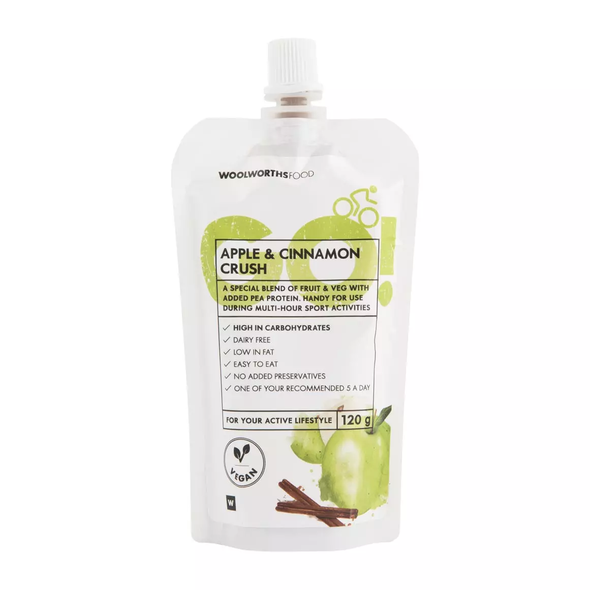 GO! Apple and Cinnamon Crush 120g GO! Apple and Cinnamon Crush 120g