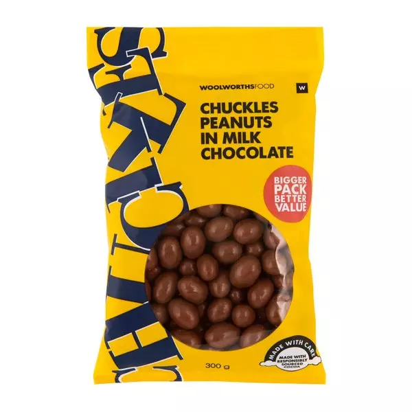 Chuckles Peanuts in Milk Chocolate Bulk Pack 300g