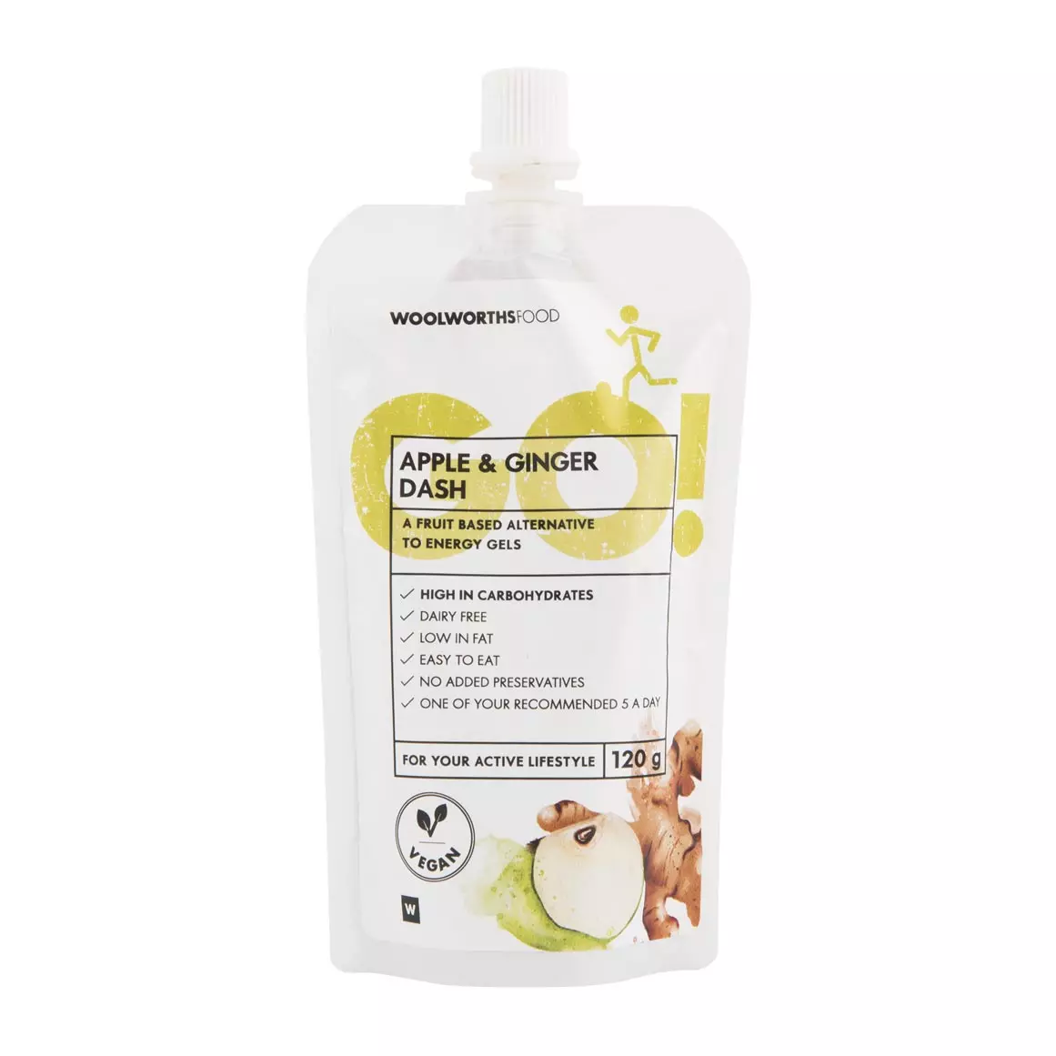 GO! Apple and Ginger Dash 120g GO! Apple and Ginger Dash 120g