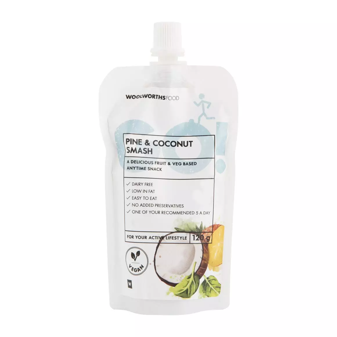 GO! Pine and Coconut Smash 120g GO! Pine and Coconut Smash 120g