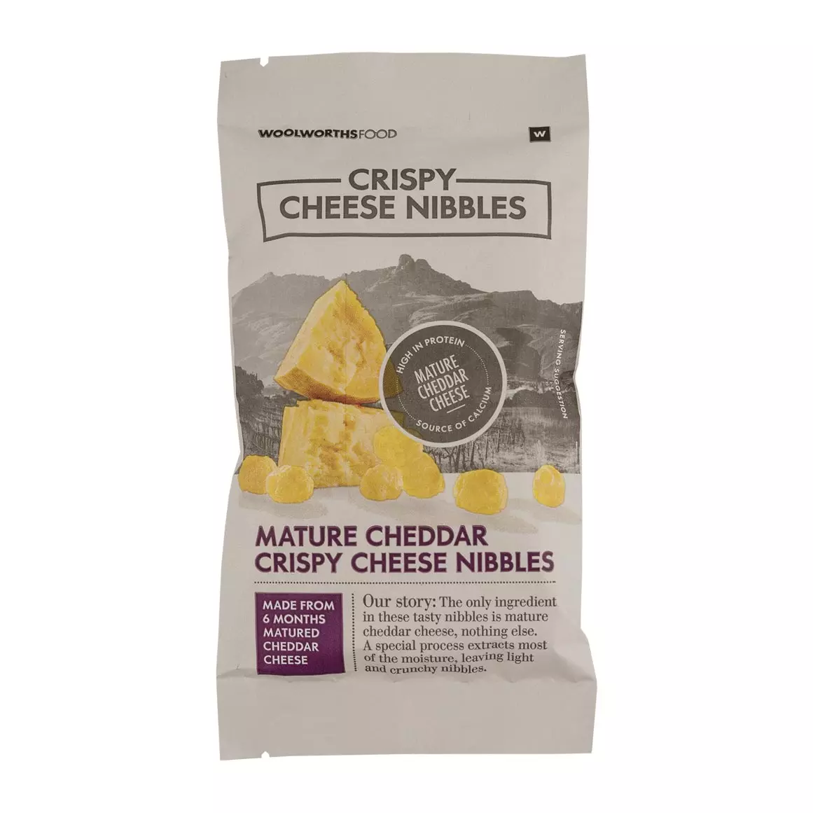 Crispy Mature Cheddar Cheese Nibbles 20g Crispy Mature Cheddar Cheese Nibbles 20g