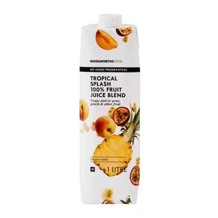 100% Tropical Splash Fruit Juice Blend 1L 100% Tropical Splash Fruit Juice Blend 1L