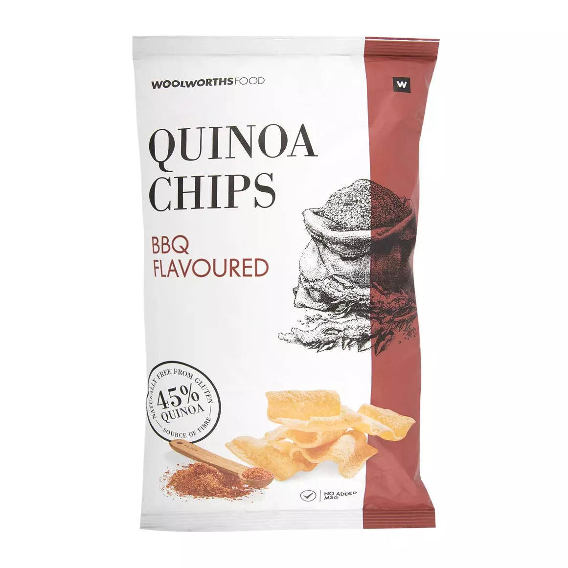 BBQ Flavoured Quinoa Chips 100g BBQ Flavoured Quinoa Chips 100g