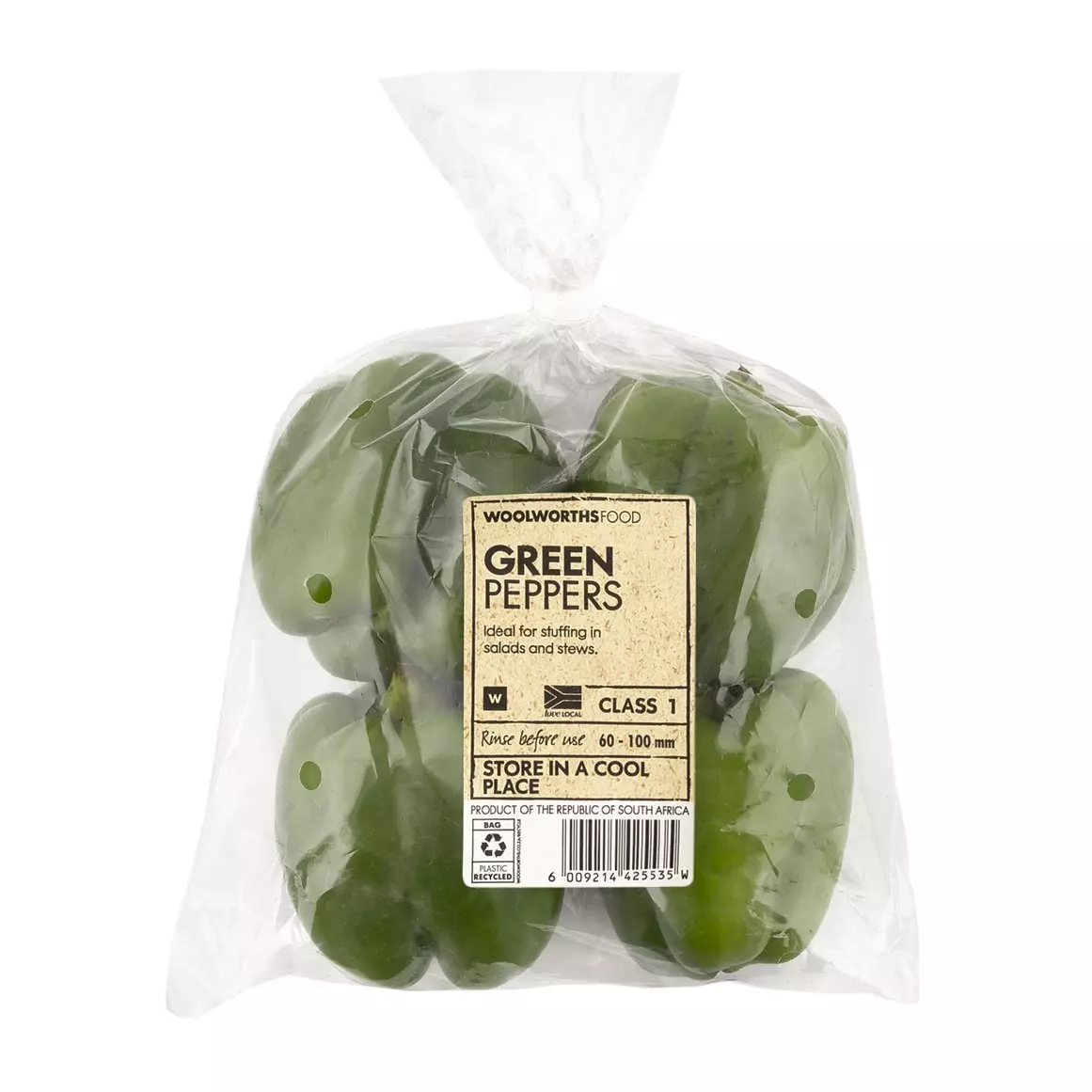 Green Peppers 600g Green Peppers 600g