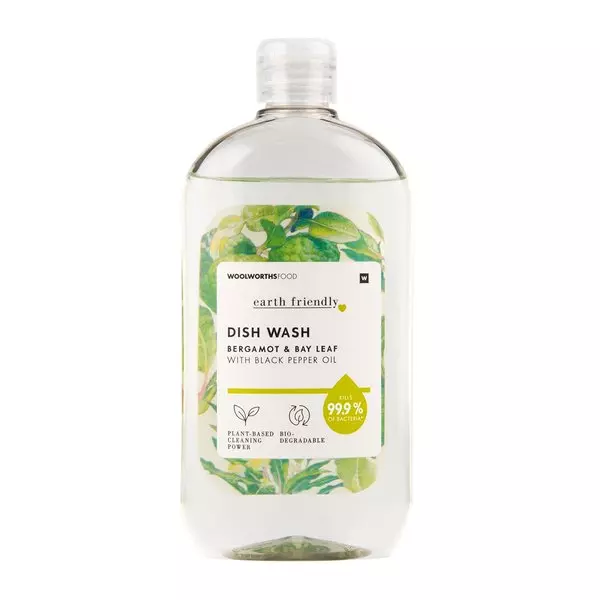 Earth Friendly Bergamot and Bay Leaf Dish Wash 500ml Earth Friendly Bergamot and Bay Leaf Dish Wash 500ml