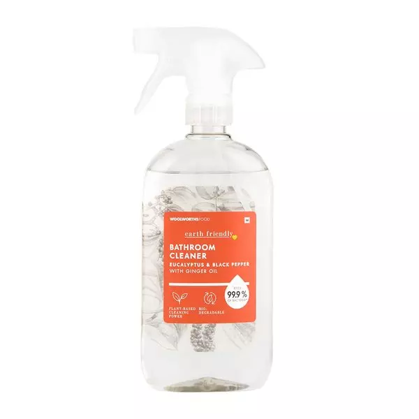 EARTH FRIENDLY Earth Friendly Eucalyptus and Black Pepper Bathroom Cleaner 500ml EARTH FRIENDLY Earth Friendly Eucalyptus and Black Pepper Bathroom Cleaner 500ml