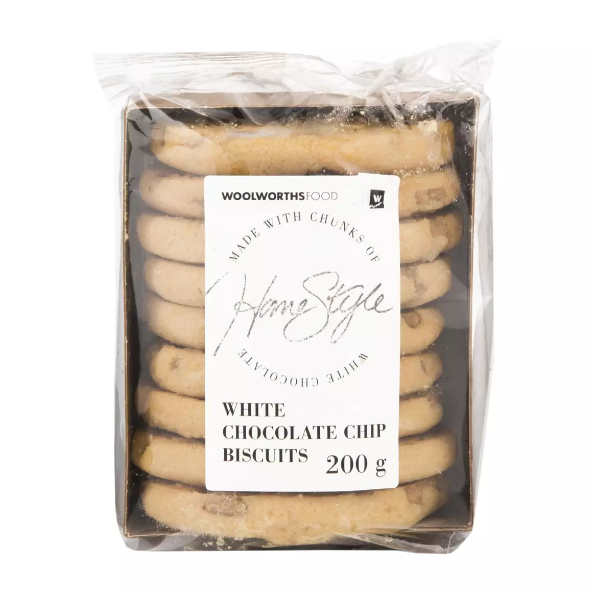White Chocolate Chip Biscuits 200g White Chocolate Chip Biscuits 200g