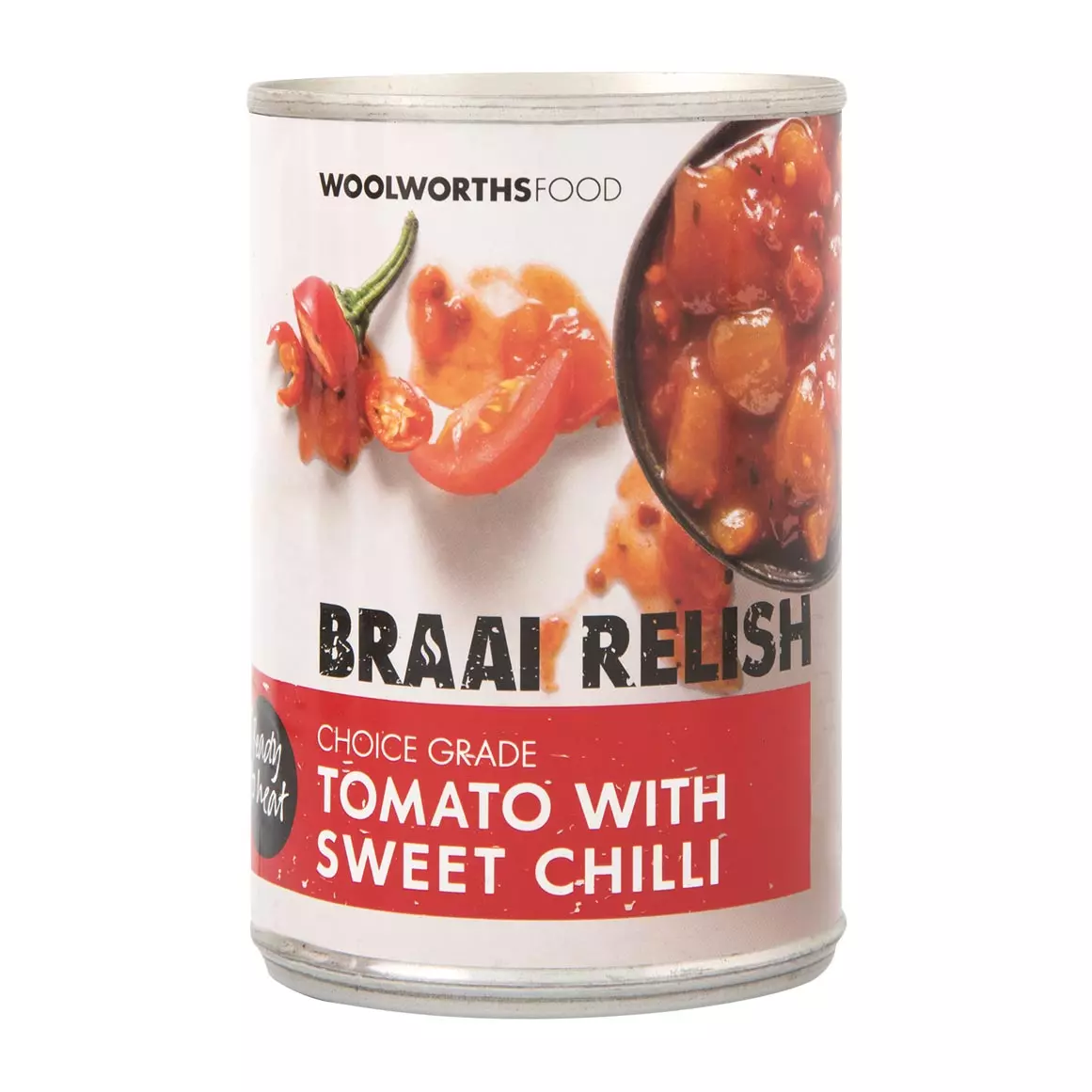 Tomato with Sweet Chilli Braai Relish 400g Tomato with Sweet Chilli Braai Relish 400g